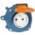 Socle saillie ML - IP44 - 16 A - 200/250 V~ - 2P+T - métal