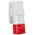 Socle saillie P17 - IP44 - 32 A - 380/415 V~ - 3P+N+T - plast