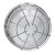 Grille protection pour hublot étanche - rond - métal - pour 604 82/83