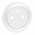 Enjoliveur Céliane - prise 2P+T Surface - blanc