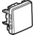 Poussoir NO Prog Plexo composable gris - 10 A