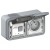 Prise différentielle 10 mA Prog Plexo composable gris - 16 A - 250 V