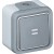 Va-et-vient témoin Prog Plexo complet saillie gris - 10 AX