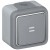 Poussoir témoin Prog Plexo complet saillie gris - 10 A