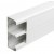 Goulotte 50x130 à clippage direct Mosaic - 2 couv 45 mm - L. 2 m - blanc