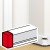 Embout - pour goulotte à clippage direct Mosaic 50x145