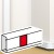 Joint de couvercle l. 45 - pour goulotte à clippage direct Mosaic
