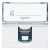 Prise RJ 45 Mosaic - Cat. 6 - FTP - 2 modules - blanc - LCS²
