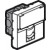 Prise RJ 45 Mosaic - cat.6A -  STP -  2 modules - blanc - LCS²