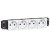 Prise Mosaic pour goulottes DLP- 4x2P+T - bornes auto