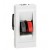 Prise haut-parleur Mosaic - 1 module - blanc