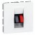 Prise haut-parleur Mosaic - 2 modules - blanc