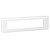 Plaque Mosaic - 10 modules horizontal - blanc