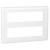 Plaque Mosaic - 2x8 modules - blanc
