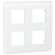 Plaque Mosaic - 2x2x2 modules - blanc