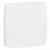 Poussoir appareillage saillie composable - 6 A - blanc