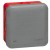 Boîte carrée 80x80x45 étanche Plexo gris - pour presse-étoupe ISO