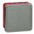 Boîte carrée 105x105x55 étanche Plexo gris - pour presse-étoupe ISO