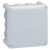 Boîte carrée 130x130x74 étanche Plexo gris - embout (10) - IP55/IK07 - 650°C