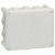 Boîte rectangulaire 155x110x74 étanche Plexo gris - embout (10) -IP55/IK07- 750°C