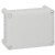 Boîte rectangulaire 220x170x86 étanche Plexo gris - entrée défonç (24) -IP55/IK07- 750°C