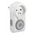 Programmateur journalier - 230V -16 A - éq 1 fiche 2P+T / 1 socle 2P+T (Blist)