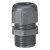 Presse-étoupe plastique - IP68 - ISO 20 - RAL 9011