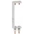 Peigne Vertical 2P XE Opale-18mm entraxe 125mm