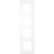 Plaques 4 postes espace evolution blanc