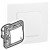 Poussoir IP 44 Niloé - 6 A - 250 V~ - NO-NF - étanche à l'air - Pur