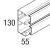 Goulotte CLIDI 130X55