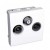 Altira - TV/FM/SAT 1 entree - blanc polaire