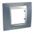 Plaque 2M simple Gris métal Aluminium