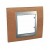 Plaque 2M simple Cerisie Aluminium