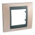 Plaque 2M simple Cuivre d'onyx Graphite