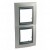 Plaque 4M double vertical Nickel mat Graphite