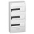 Coffret en saillie-IP 30-3 x 13 modules-sans porte