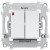 Va-et-vient lumineux + va-et-vient lampe 230V blanc