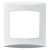 Plaque chrome velours simple Métal