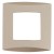 Plaque champagne simple satin