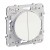 Va-et-vient + va-et-vient lumineux blanc 10A à vis LED orange 15mA