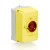 Coffret IP65 pour MS116-MS/MO132 - Boitier jaune poignée rouge