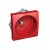 Prise de courant Rotoclip 16A 250V CA 2 P + T rouge à détrompage