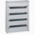 Coffret distribution isolant XL3 160 - tout modulaire - 4 rangées - 96 mod
