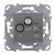 Prise TV/FM/SAT 2M Graphite