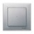 Plaque simple blanc brillant
