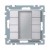 8 x Bouton poussoir aluminium