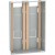 Bac d'encastrement 2x13 modules - hauteur utile 765 mm