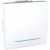 Poussoir 10AX 250 V CA 2M Blanc