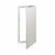 Porte pour bac d'encastrement Opale 2 x 13 modules